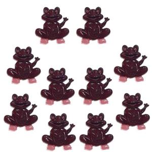 دکمه مدل قورباغه کد Y1307 بسته 10 عددی