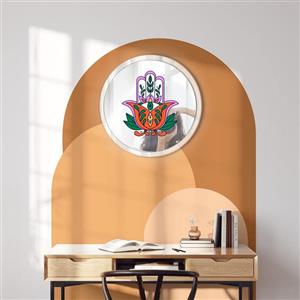 آینه پلکسی گلس ماهوت طرح دست همسا کد 04