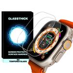 محافظ صفحه نمایش شیشه‌ای گلستیک مدل SH-GL مناسب برای ساعت هوشمند الترا T1000 Ultra 49mm بسته دو عددی