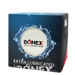 کاندوم Extra Lubricated 12pcs بونکس