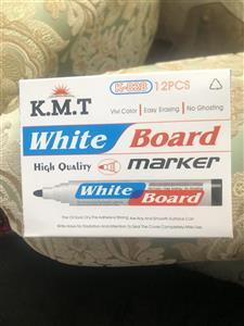 ماژیک وایت برد کی ام تی مدل K-828 بسته 12 عددی