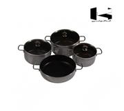 سرویس 7 پارچه تابان - Teflon Taban Cookware Set