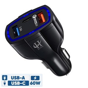 شارژر فندکی 60 وات هارمن مدل MLE-18