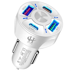 شارژر فندکی 20 وات هارمن مدل CX-2U 2PD QC3FAST