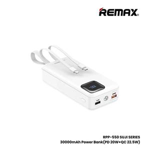 پاوربانک ریمکس مدل RPP-550 ظرفیت 30000 میلی آمپر ساعت