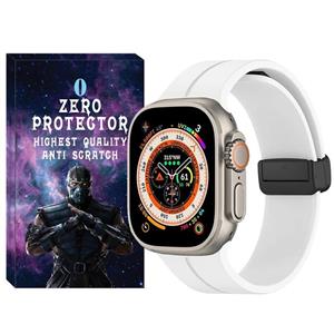 بند زیرو مدل Magnetic-ORG-ZR مناسب برای ساعت هوشمند هاینو تکو T92 Ultra max 49mm / T93 Ultra max / T94 Ultra max 49mm / T89 Ultra max / T99 Ultra max 49mm