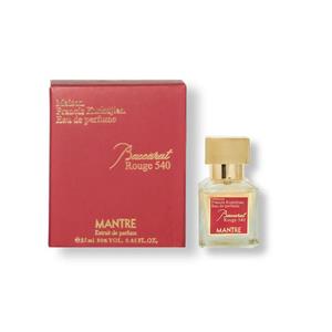 عطر جیبی مانتره مدل BACCARAT ROUGE حجم 25 میلی لیتر