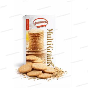 بیسکویت چند غله با شهد توت جمانه بسته 15 عددی