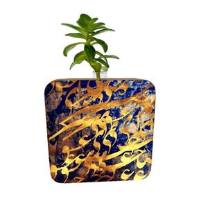 گلدان دکوری مدل نستعلیق کد FPW012