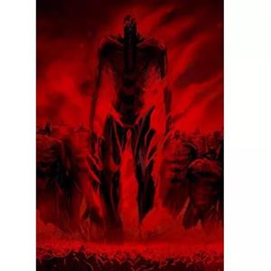 پوستر مدل انیمه اتک ان تایتان Attack on titan طرح ارن ییگر Eren Yeager کد 658