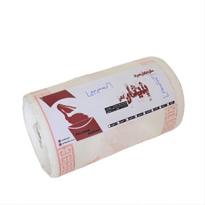 سفره یکبار مصرف پلیکان کهن مدل گلدار رول 1000 متری
