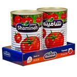 کنسرو رب گوجه فرنگی شامینه - 4000 گرم بسته 2 عددی