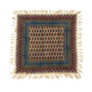 سفره قلمکار ممتاز اصفهان طرح بته شویدی مدل G148