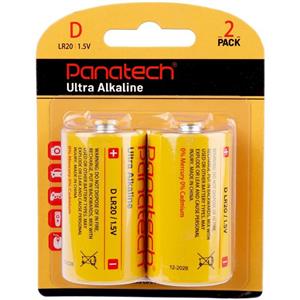 باتری دوتایی بزرگ Panatech Ultra Alkaline LR20 1.5V D
