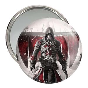 آینه جیبی خندالو طرح اساسینز کرید Assassins Creed کد 4982 