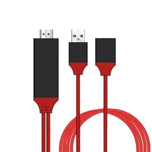 کابل تبدیل HDMI به USB ارلدام مدل ET-W8 طول 2 متر