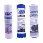 فیلتر تصفیه آب سی سی کا مدل Filter Pack-ok مجموعه 3 عددی