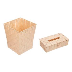 ست سطل و جا دستمال کاغذی پگاه صنعت مدل SE141-C