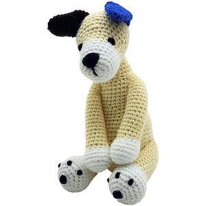 عروسک بافتنی ناب سل مدل سگ هاپو