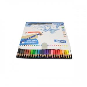 مداد رنگی 24 رنگ میلان مدل Rubber Touch Milan Rubber Touch 24 Color Color Pencil