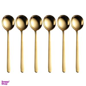قاشق خورشت خوری کد 501 بسته 6 عددی