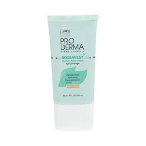 کرم پوشاننده و مرطوب کننده صورت (CC Cream) پرودرما با  Pro Derma - SPF40 کرم پوشاننده و مرطوب کننده صورت CC  بژ طبیعی پرودرما 40 میل