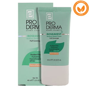 کرم پوشاننده و مرطوب کننده صورت (CC Cream) پرودرما با Pro Derma SPF40 بژ طبیعی 40 میل 