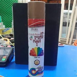 اسپری رنگ طلایی آیینه کد 106 حجم 300 میلی لیتر بسته 3 عددی
