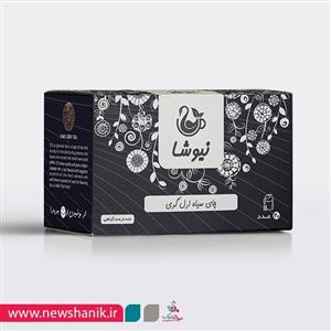 چای سیاه کیسه ای ارل گری نیوشا مدل Earl Grey بسته 20 عددی
