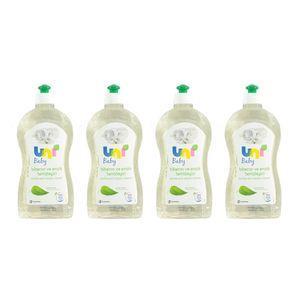 شوینده شیشه شیر کودک یونی مدل  U2008429.4 حجم 500 میلی لیتر بسته 4 عددی