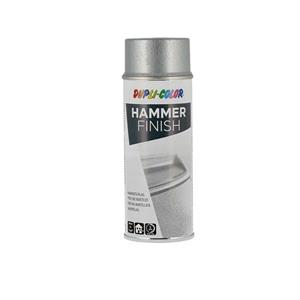 اسپری رنگ افکت چکشی نقره ای دوپلی کالر مدل Hammer حجم 400 میلی لیتر