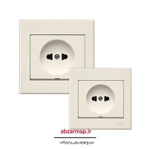 پریز برق صنایع آسیا الکتریک مدل اریک