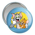 آینه جیبی خندالو مدل تام و جری Tom And Jerry  کد 10725