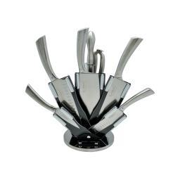 سرویس چاقو آشپزخانه راکلند 9 پارچه طرح S کد 3302