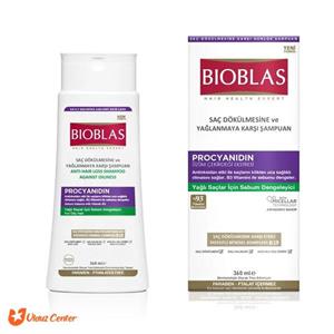 شامپو ضد ریزش مو بیوبلاس مدل Procyanidin حجم 360 میلی لیتر