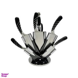 سرویس چاقو آشپزخانه راکلند طرح 9 پارچه کد 2104