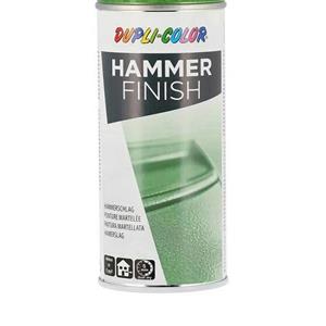 اسپری رنگ افکت چکشی سبز دوپلی کالر مدل Hammer حجم 400 میلی لیتر