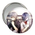 آینه جیبی خندالو مدل کانکی و توکا انیمه توکیو غول Tokyo Ghoul  کد 11881