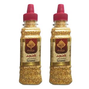 کنجد برشته نمکی قدیما - 120 گرم بسته 2 عددی