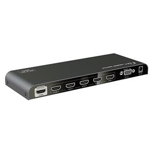 سوئیچ 5 پورت HDMI لنکنگ مدل LKV501 V2.0