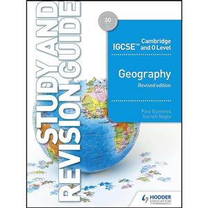 کتاب CambIGCSE&OLevel Geography Study & Revision Guide revised edition اثر Paul Guinness انتشارات Hodder Education