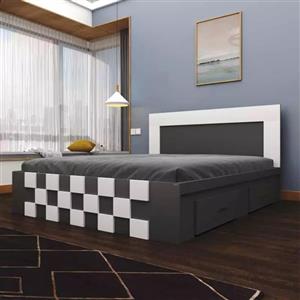 تخت خواب دونفره اعیان مدل FH615 سایز 160x200 سانتی متر
