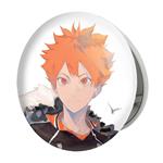 آینه جیبی خندالو طرح هیناتا شویو انیمه هایکیو Haikyu مدل تاشو کد 17750