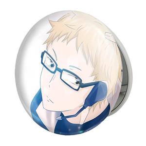 آینه جیبی خندالو طرح سوکیشیما کئی انیمه هایکیو Haikyu مدل تاشو کد 17797