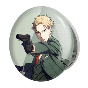 آینه جیبی خندالو طرح لوید فورجر انیمه اسپای ایکس فمیلی Spy x Family مدل تاشو کد 17673 