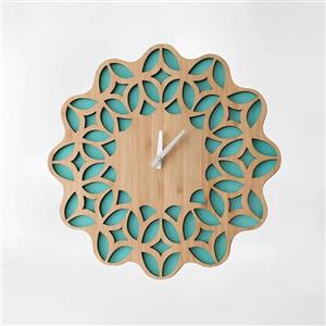 ساعت دیواری مدل چوبی سنتی کد C28