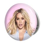 آینه جیبی خندالو طرح هیلاری داف Hilary Duff مدل تاشو کد 6416