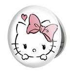 آینه جیبی خندالو طرح هلو کیتی Hello Kitty مدل تاشو کد 2487