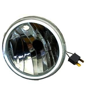 چراغ جلو خودرو اطلس بلور طرح نئون سفید مدل نور پایین مناسب برای نیسان وانت