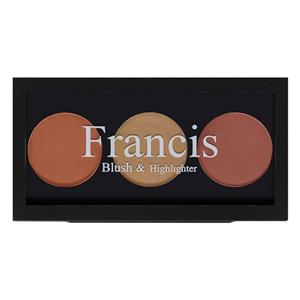 پالت رژگونه و هایلایتر فرانسیس کد 1